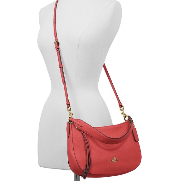 🆕COACH Sutton Crossbody Polished Pebble Leather - Picture 2 of 8